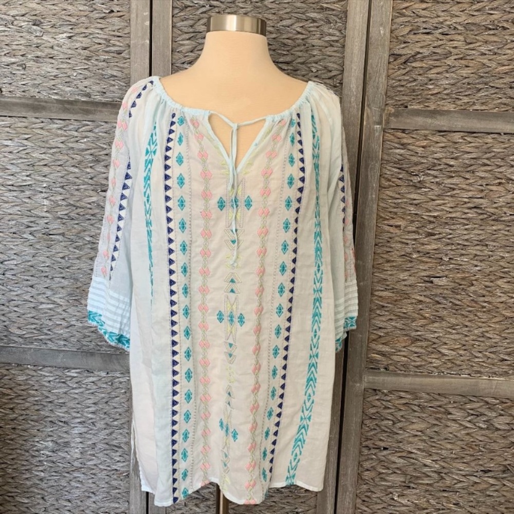 Johnny Was Boho gypsy Blouse